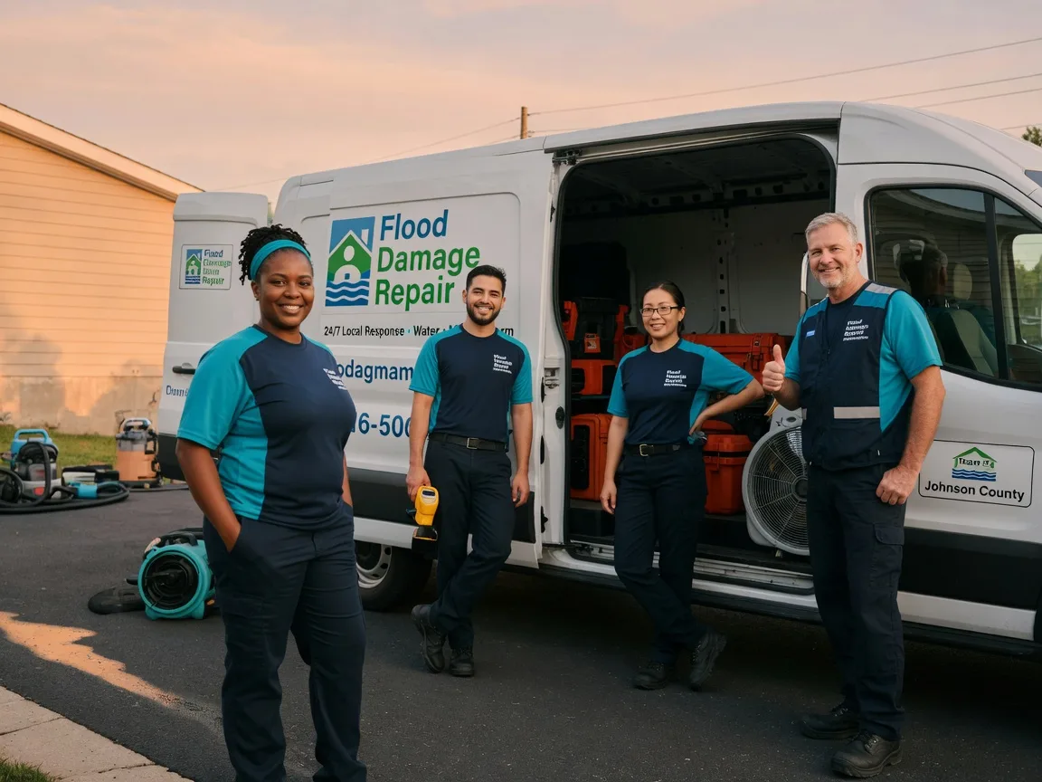 Water Damage Restoration company in Burkett, TX